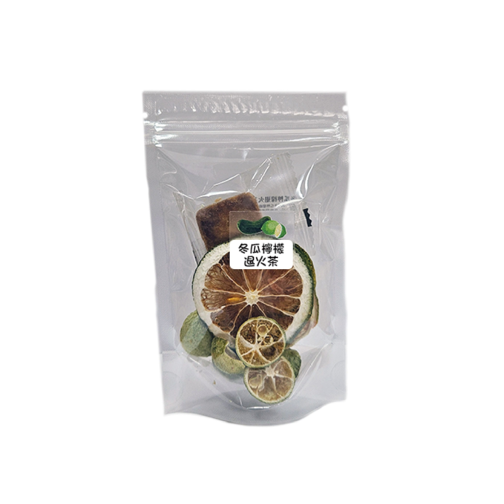 寶島蜜見 冬瓜檸檬退火茶 28公克 果乾水 附糖磚 沖泡系列-細節圖2