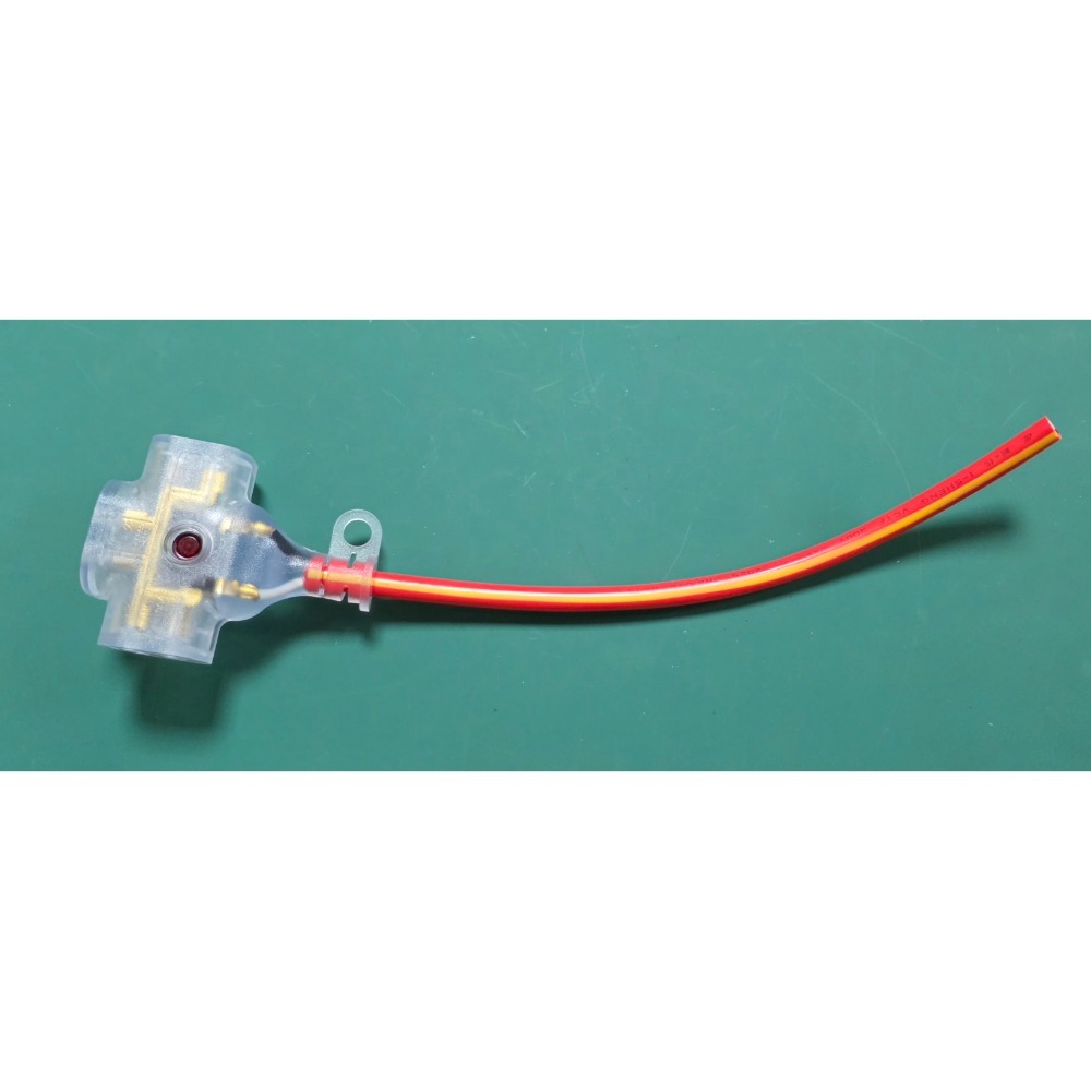 動力線 延長線 無插頭15A 2.0m㎡ 3.5m㎡ 20公分 接線 維修用 三面插孔 過載保護器 附燈-規格圖5