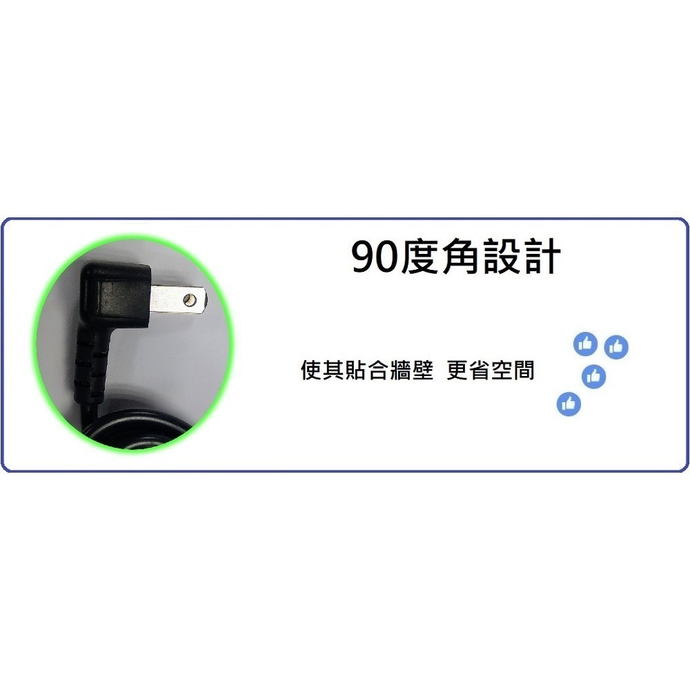 新e代 家用延長線 大電流15A 無線~5.4公尺 露營 一開四插座 安培錶顯示用電量 過載自動斷電 開關附燈-細節圖5