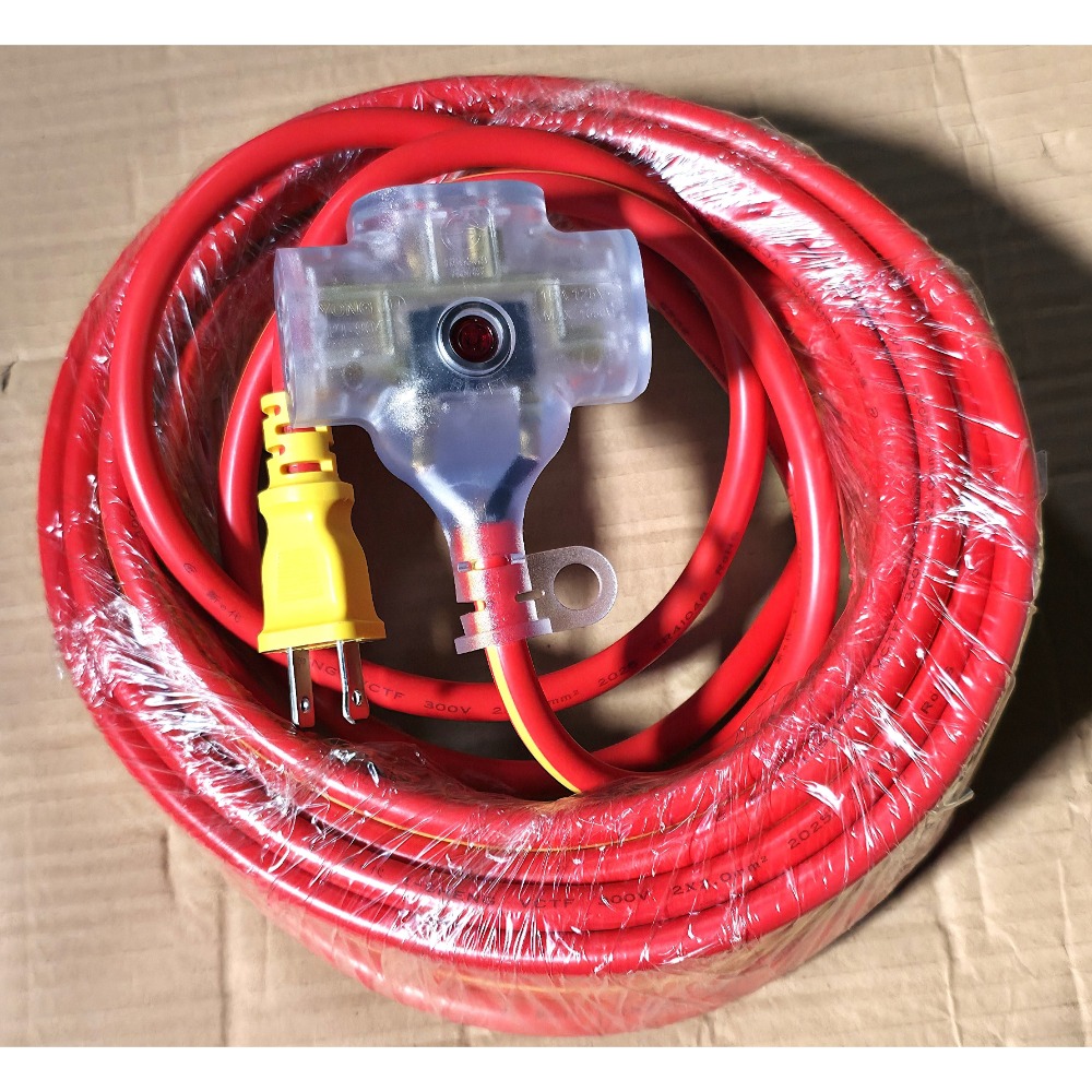 新e代 延長線 15A大電流 2孔 3孔接地 耐車壓 過載保護 雙層絕緣 防火塑料 台灣製造 認證合格 露營 動力線-規格圖10