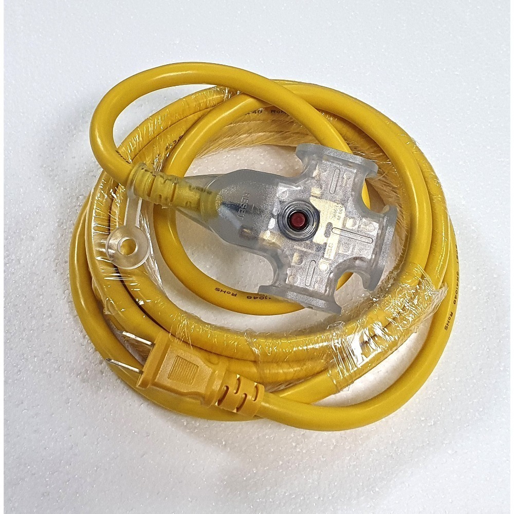 新e代 延長線 15A大電流 2孔 3孔接地 耐車壓 過載保護 雙層絕緣 防火塑料 台灣製造 認證合格 露營 動力線-規格圖9