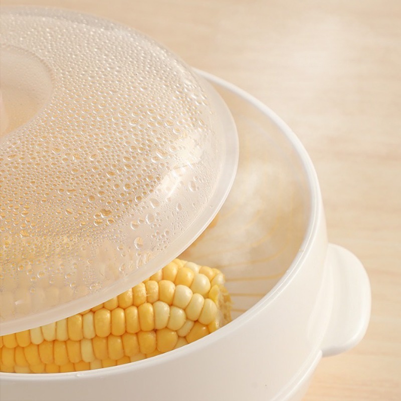 微波料理保鮮盒 微波爐蒸籠 蒸籠 蒸鍋 微波盒 廚房 料理用品 微波 鍋具 加熱 微波加熱 蒸餃 蒸粽子-細節圖8