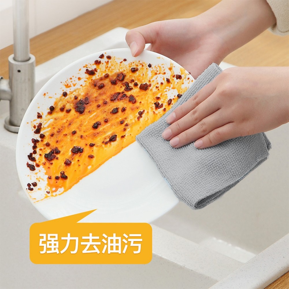 抽取式細纖布 髒了就換 好衛生 洗碗布 強力去污 吸水抺布 抹布 重複水洗 抺布 露營 野餐 攜帶式-細節圖3