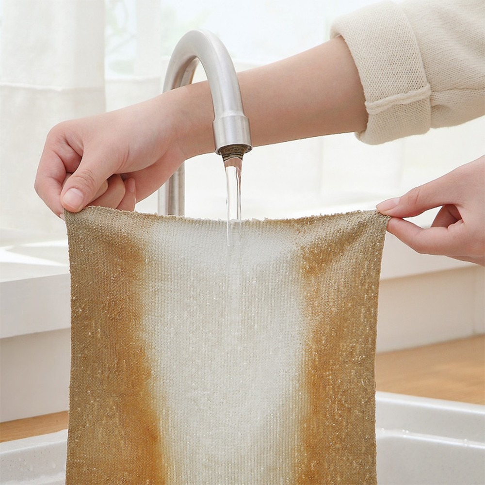 抽取式細纖布 髒了就換 好衛生 洗碗布 強力去污 吸水抺布 抹布 重複水洗 抺布 露營 野餐 攜帶式-細節圖4