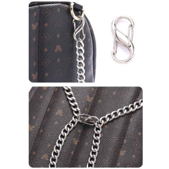 多功能扣 包包鍊條調節扣 S型彈簧扣 8字扣 調節扣 登山扣 包包調節扣 拉鍊 防盜扣 鍊子 背袋調節 S扣 合金扣-細節圖3