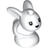 【樂高大補帖】白色 小兔子【6099712/19442/18852pb01/41152/41314】(AL-9)