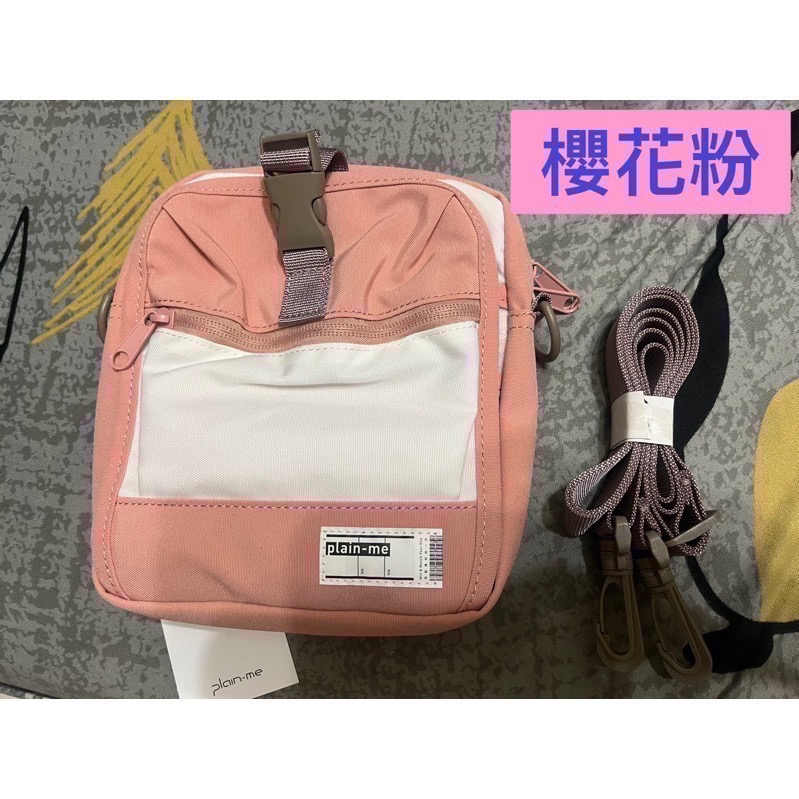 😊全新 plain-me經典旅行小包 卡其/黑/霧藍/櫻花粉 旅行包 plain me 小包 隨身包 護照包 旅行小包-細節圖5