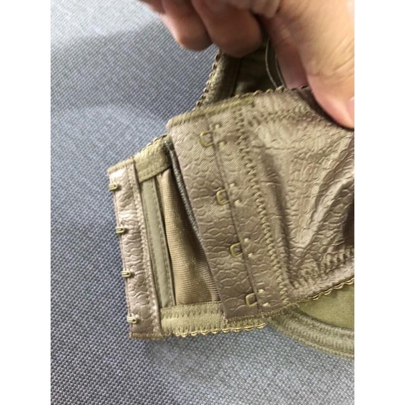 全新 一件 曼黛瑪璉 內衣褲👙 套組 咖啡色 四排扣 內衣 內褲 尺寸M 70B-細節圖6