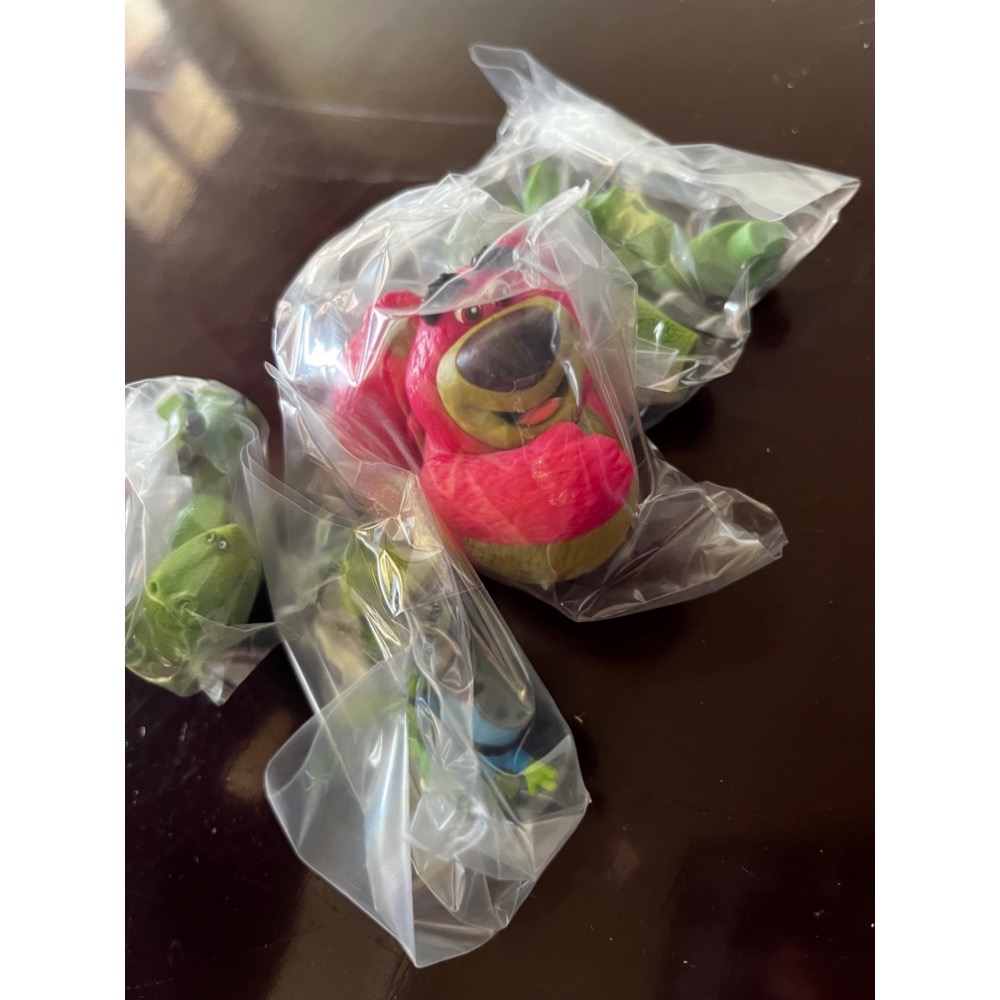 全新 有蛋殼 玩具總動員3扭蛋 熊抱哥/抱抱龍/三眼怪 扭蛋 玩具總動員 玩具 扭完 恐龍🦖 總動員-細節圖5