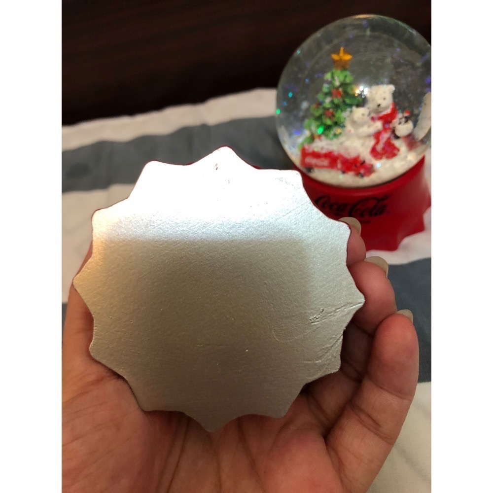 現貨全新❤️ 2023耶誕限定可口可樂水晶球 水晶球 聖誕節交換禮物 耶誕水晶球 聖誕樹🎄北極熊-細節圖7