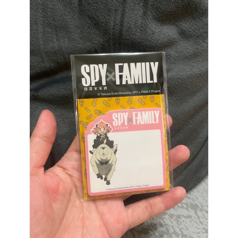 全新現貨 SPY×FAMILY間諜家家酒 桌曆 便利貼 便條 便條紙 杯墊 零錢包 貼紙 絨毛杯墊 奇美拉款 安妮亞錢包-細節圖6