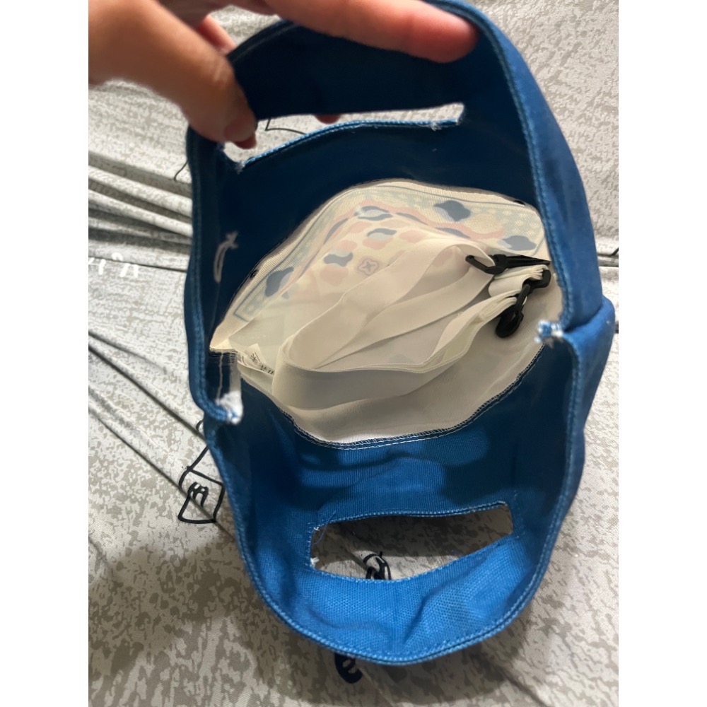 全新👝現貨 印花樂 x 花仙子時尚雙用布包 附背帶 印花樂帆布提袋 小提袋 小包 可背可提 隨身袋 隨身小包 帆布質感-細節圖2