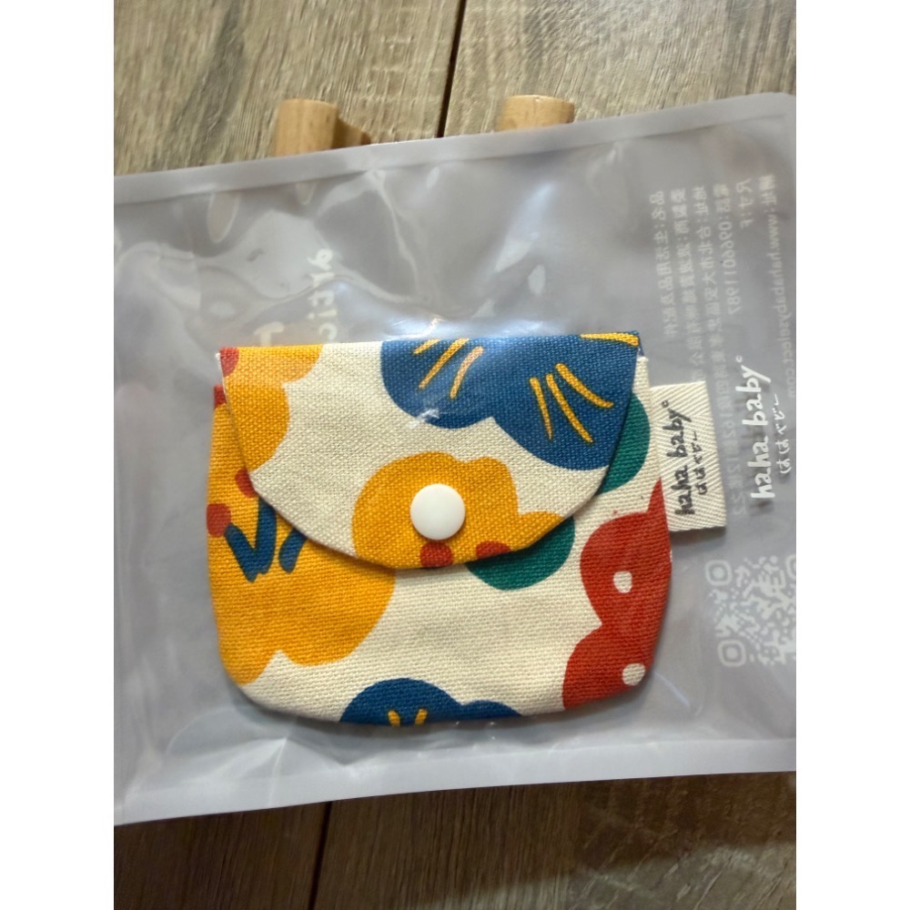 轉售全新 Hahababy單扣零錢包 心花開/愛心餅乾 零錢包 單扣零錢袋 零錢 小物包 扣子款 扣子零錢包-規格圖7
