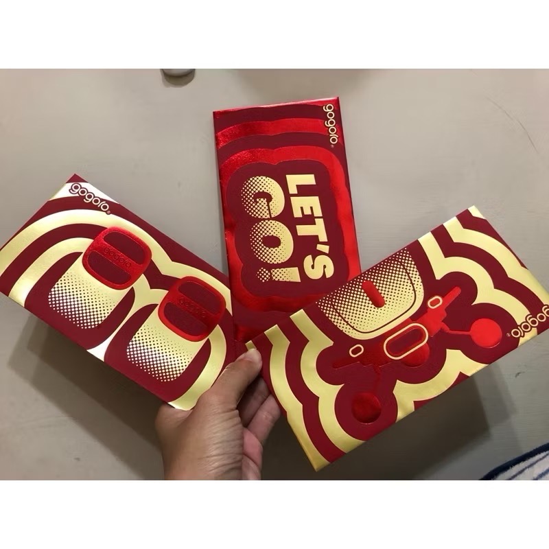Gogoro燙金紅包袋 磁鐵釦 紅包袋 過年 紅包 燙金 gogoro 新春紅包 新年 過年🧧 磁鐵 磁吸 辦公磁貼-規格圖9