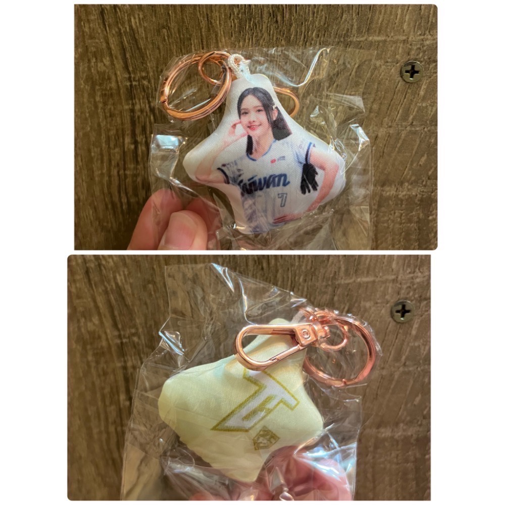 2024中華職棒明星賽 扭蛋ALL STAR 台灣隊 球衣造型手機架 香包鑰匙圈 君白/秀秀子/DORA/潘威倫/曾峻岳-細節圖2