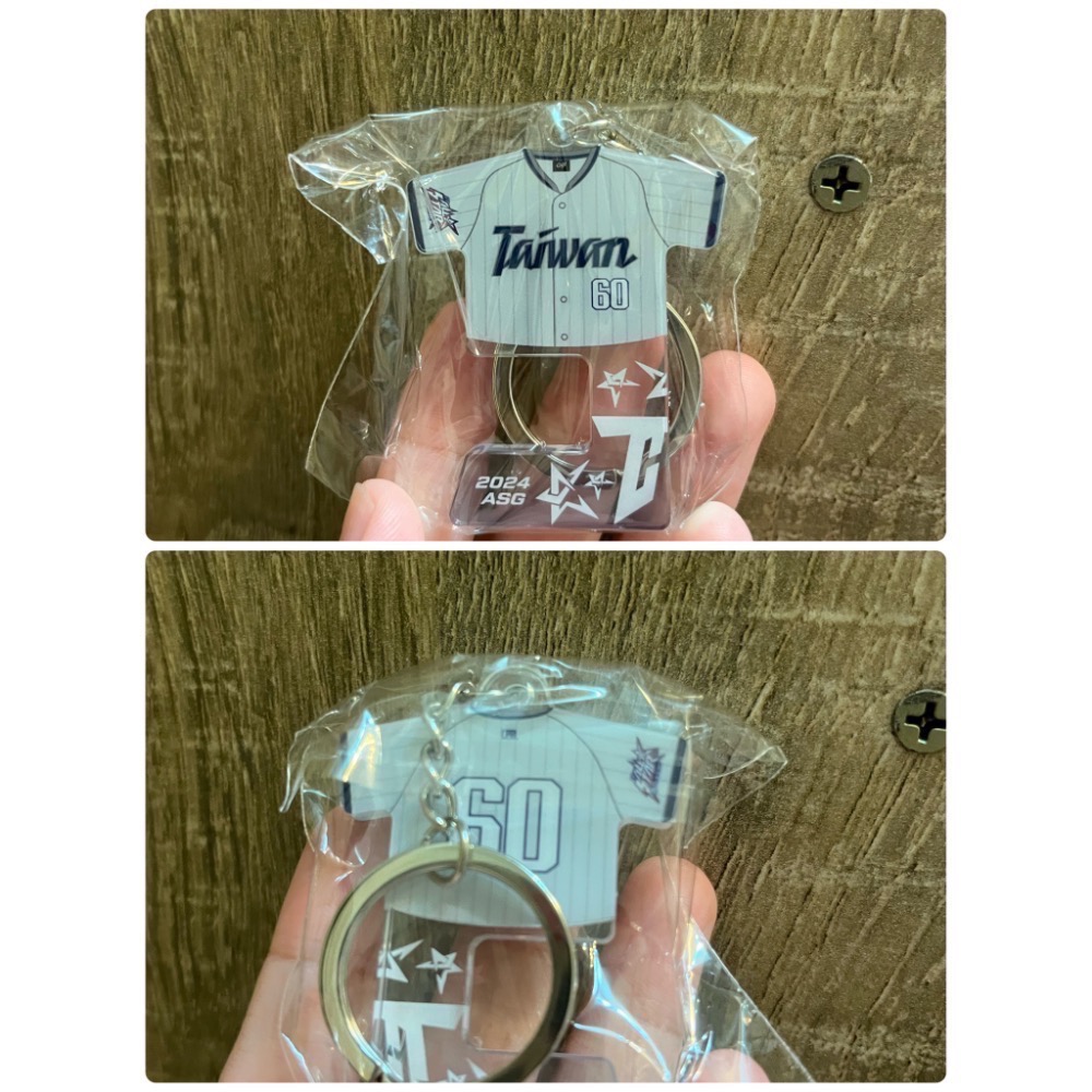 2024中華職棒明星賽 扭蛋ALL STAR 台灣隊 球衣造型手機架 香包鑰匙圈 君白/秀秀子/DORA/潘威倫/曾峻岳-規格圖10
