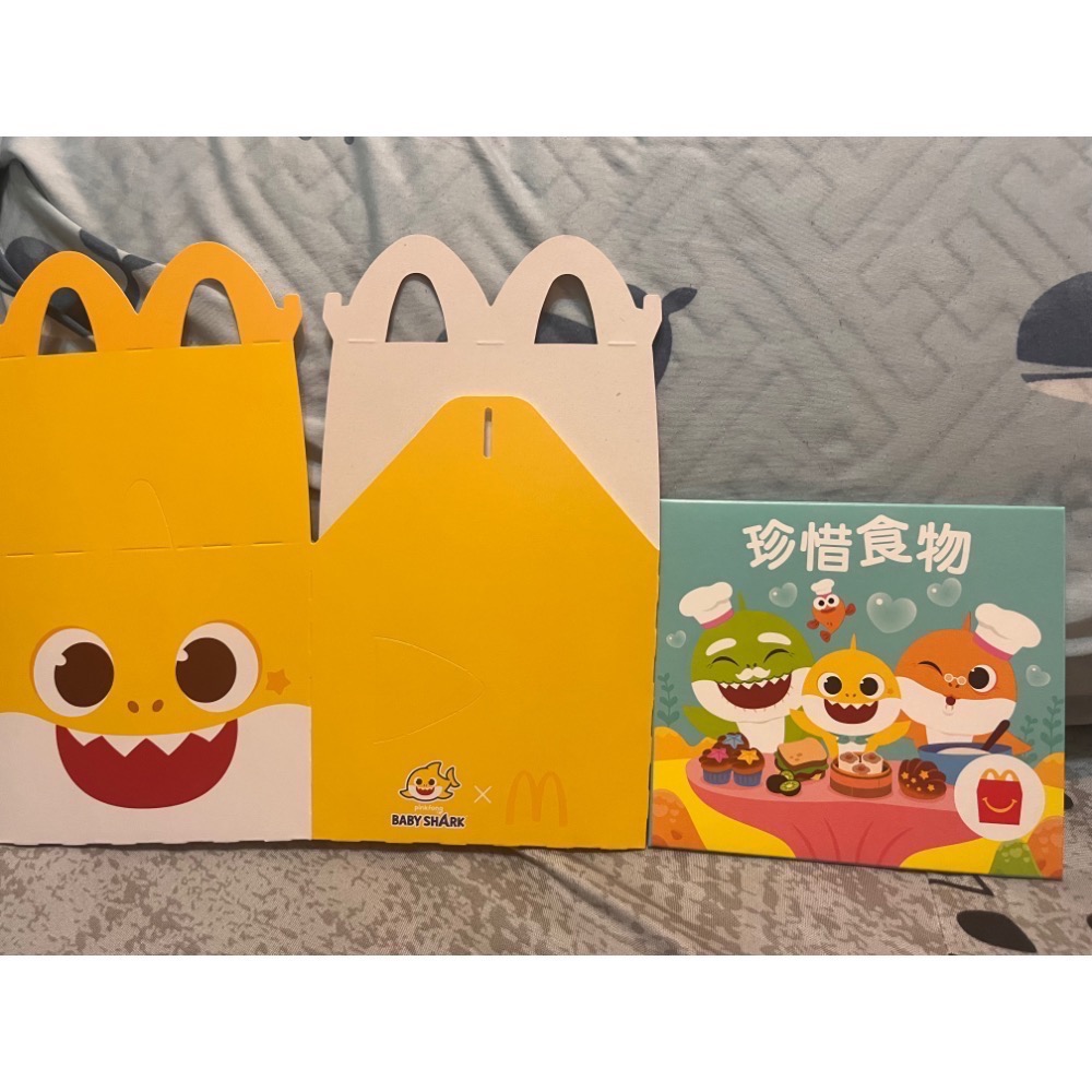 全新 麥當勞鯊魚寶寶讀本 節能鯊魚寶寶/珍惜食物/大戰垃圾大魔王/塑膠吸管 Baby Shark 鯊魚寶寶讀本 兒童讀本-規格圖7