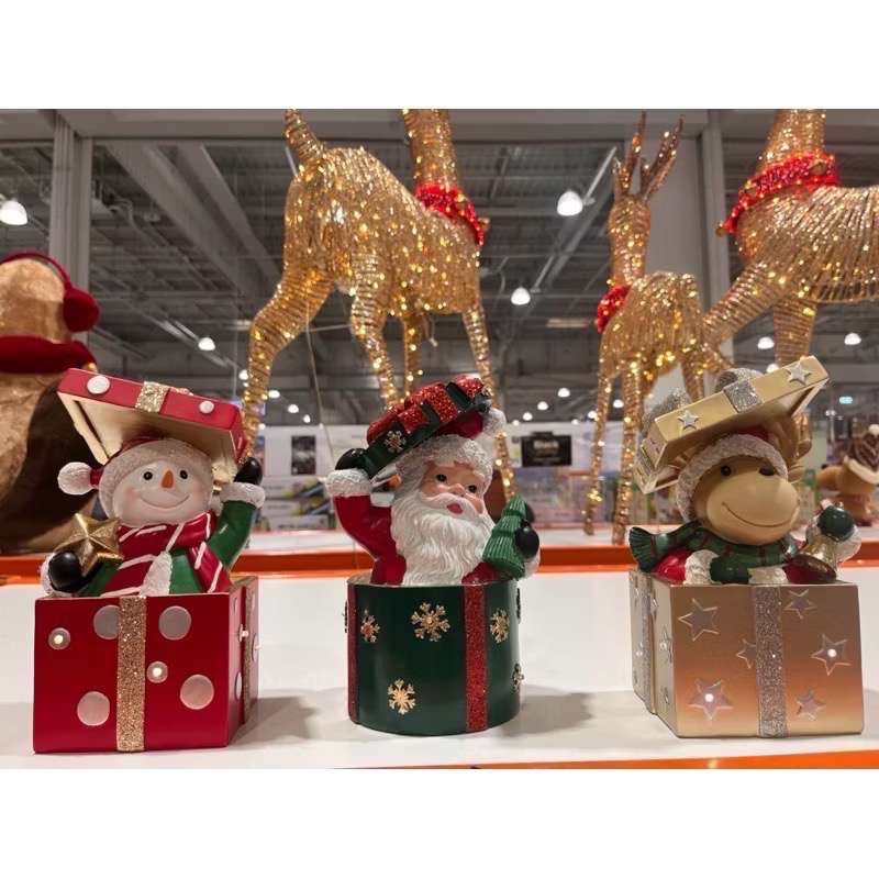 現貨 ❤️ 好市多 好市多代購 聖誕禮物造型夜燈 麋鹿/雪人/聖誕老公公 聖誕老人 聖誕節 裝飾品 夜燈 造型夜燈 電池-細節圖2
