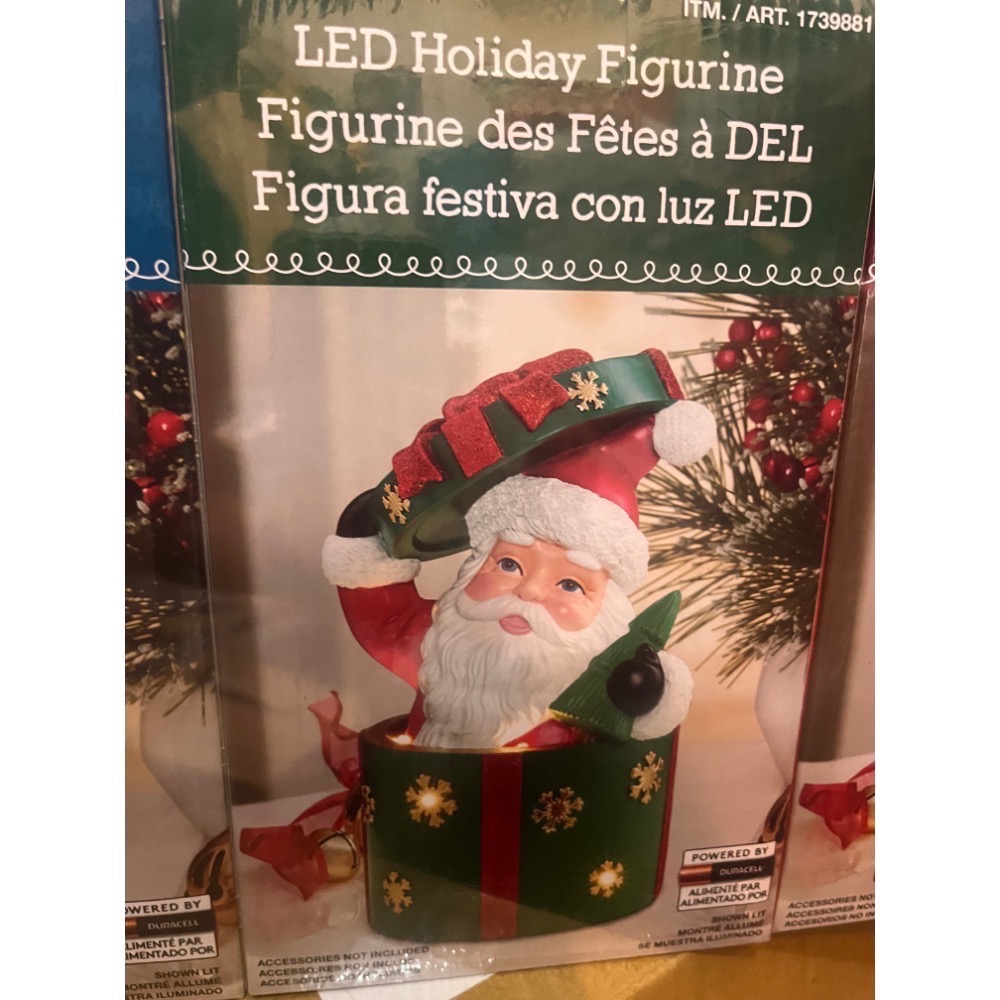 現貨 ❤️ 好市多 好市多代購 聖誕禮物造型夜燈 麋鹿/雪人/聖誕老公公 聖誕老人 聖誕節 裝飾品 夜燈 造型夜燈 電池-規格圖6