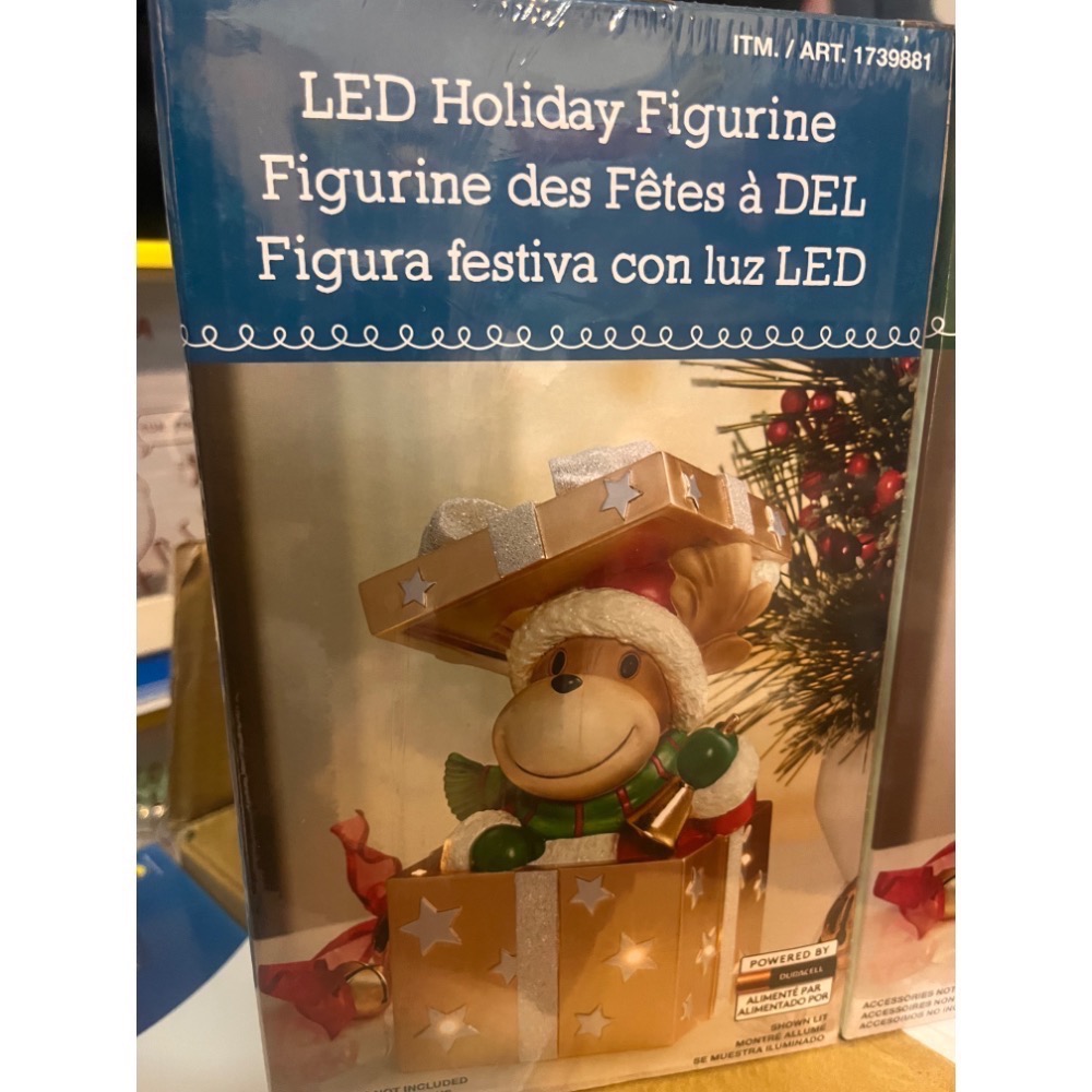 現貨 ❤️ 好市多 好市多代購 聖誕禮物造型夜燈 麋鹿/雪人/聖誕老公公 聖誕老人 聖誕節 裝飾品 夜燈 造型夜燈 電池-規格圖6