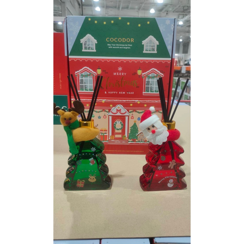 現貨全新 韓國COCODOR擴香瓶 聖誕樹造型擴香 交換禮物 造型擴香 聖誕節 聖誕樹 聖誕老人 老公公 室內芳香 裝飾-細節圖9