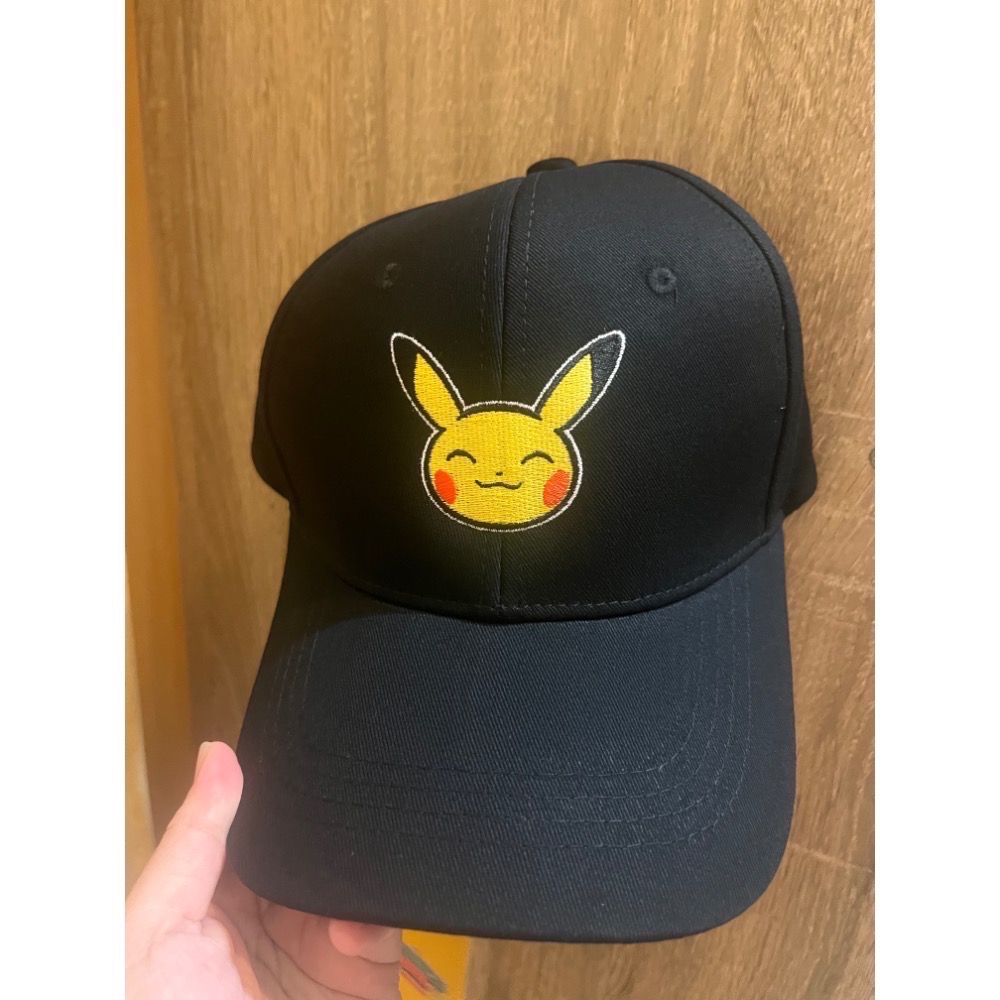 皮卡丘棒球帽-黑