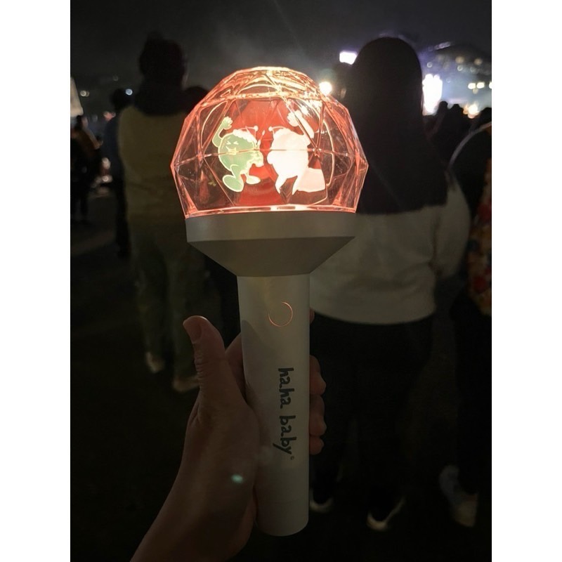 全新 現貨 Hahababy擁抱點點路跑手燈 演唱會手燈 擁抱點點 路跑限定 手燈 演唱會 小哈比 點點 圓點-細節圖4