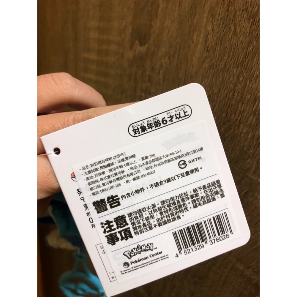 現貨 寶可夢中心Pokémon Center限定 伊布 水伊布 皮卡丘 附扣環吉祥物 掛飾 玩偶掛環 扣環掛繩 皮卡-細節圖7