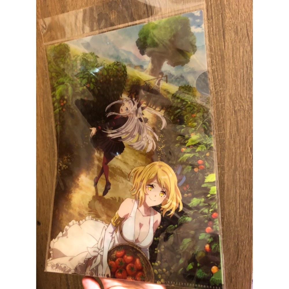 全新 現貨 木棉花MUSE 異世界休閒農家 L型資料夾 圖片款 資料夾 文件夾 辦公用品 A款 動漫資料夾-細節圖2