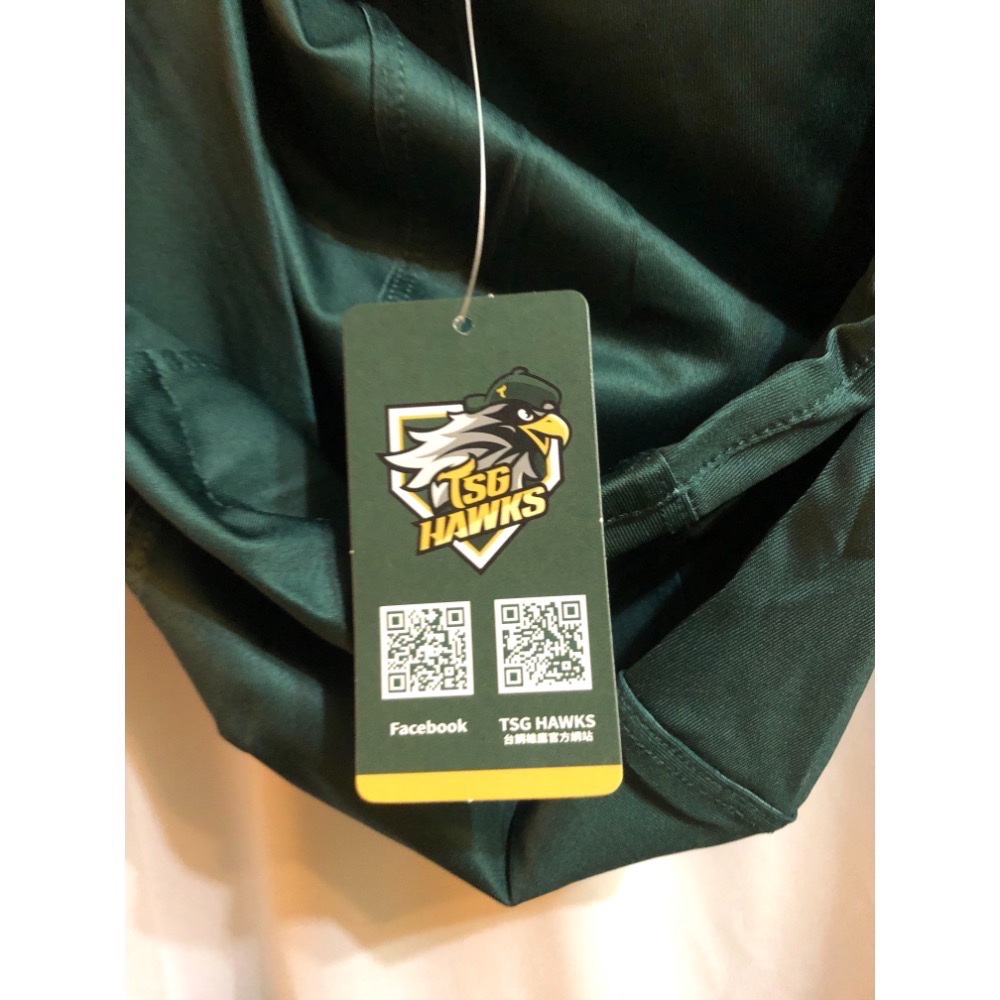 全新 現貨 台鋼雄鷹 TSGHAWKS 五分袖連帽T 尺寸M/XL 帽T 運動帽T 台鋼帽T 運動衫 台鋼 棒球⚾️-細節圖6