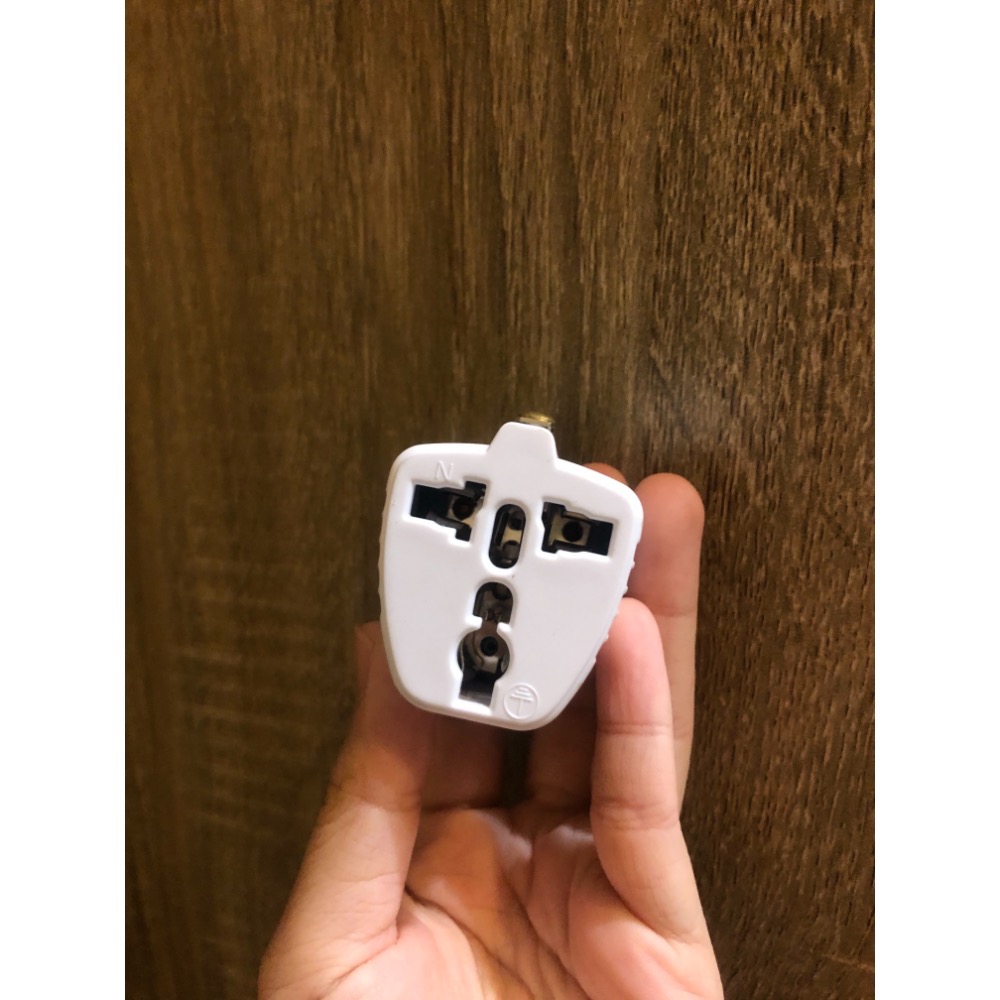 出清 全新/二手 轉接頭Dr.AV 聖岡科技 萬國轉接插頭 2P台灣專用 NWA-86(2腳） 3孔轉2孔 台灣二腳扁插-細節圖4