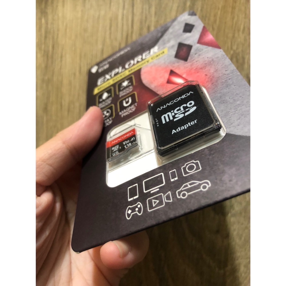 台灣製造🇹🇼 全新公司貨 ANACOMDA巨蟒 MicroSDXC 128G UHS-I U3 V30 A1記憶卡-細節圖4