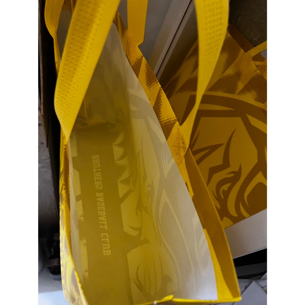 9.9成新 中信兄弟2025台灣大賽G2手提袋 兄弟象提袋 手提袋 購物袋 隨身袋子 中信兄弟限定-細節圖2