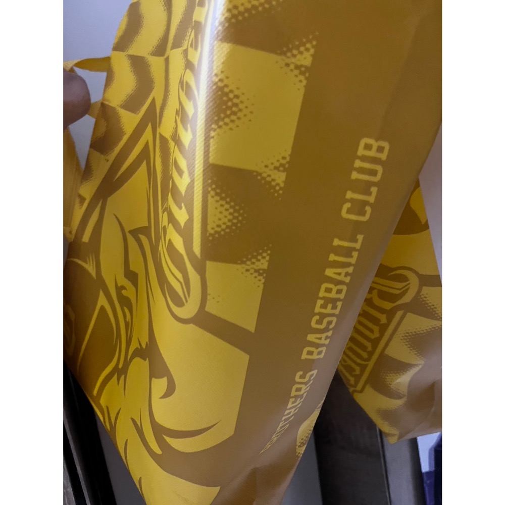 9.9成新 中信兄弟2025台灣大賽G2手提袋 兄弟象提袋 手提袋 購物袋 隨身袋子 中信兄弟限定-細節圖3