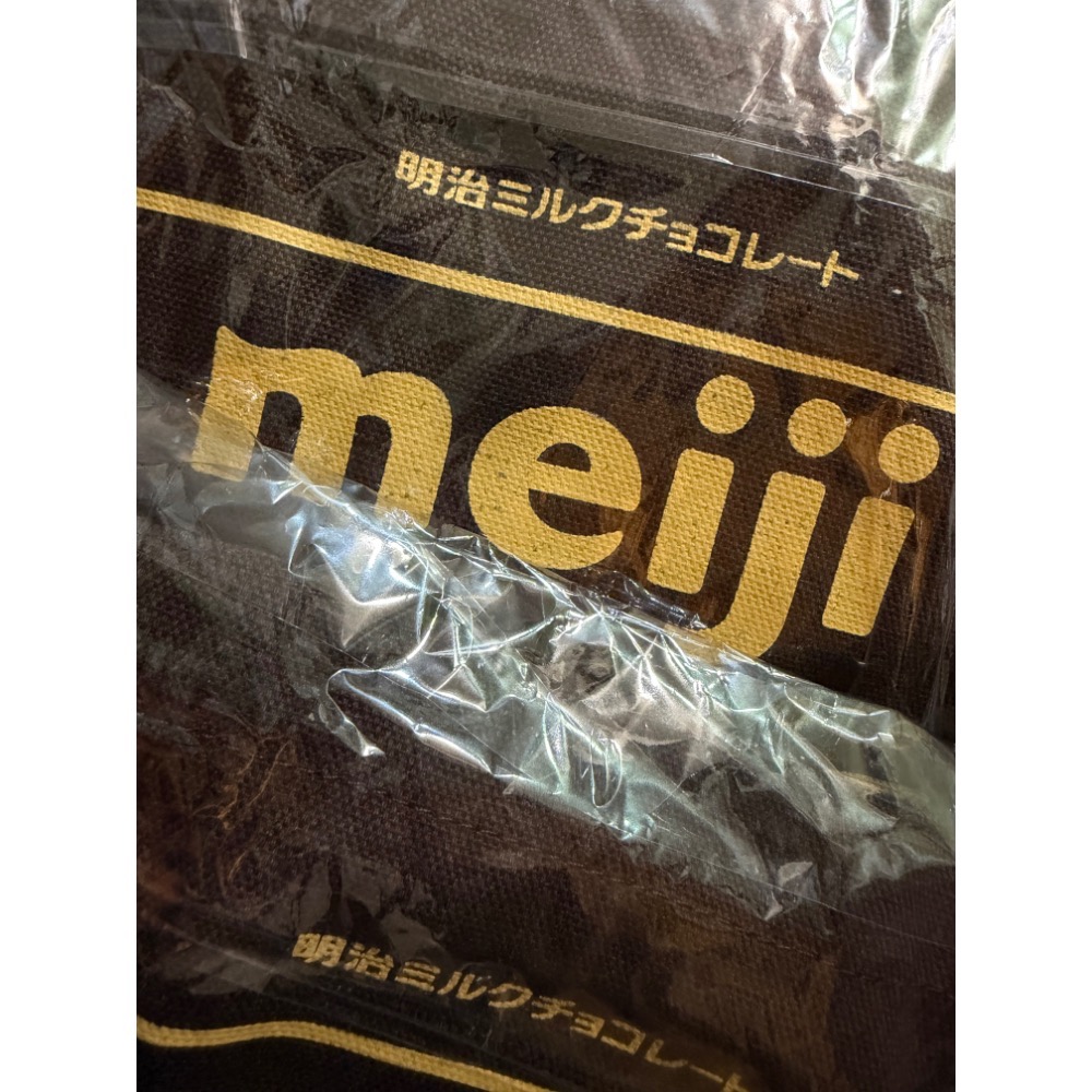 全新未拆 7-11明治經典遛娃包 溜娃包 meiji明治巧克力溜娃 獨家限定 99周年紀念 曬娃包 溜娃袋 提袋 曬娃-細節圖4