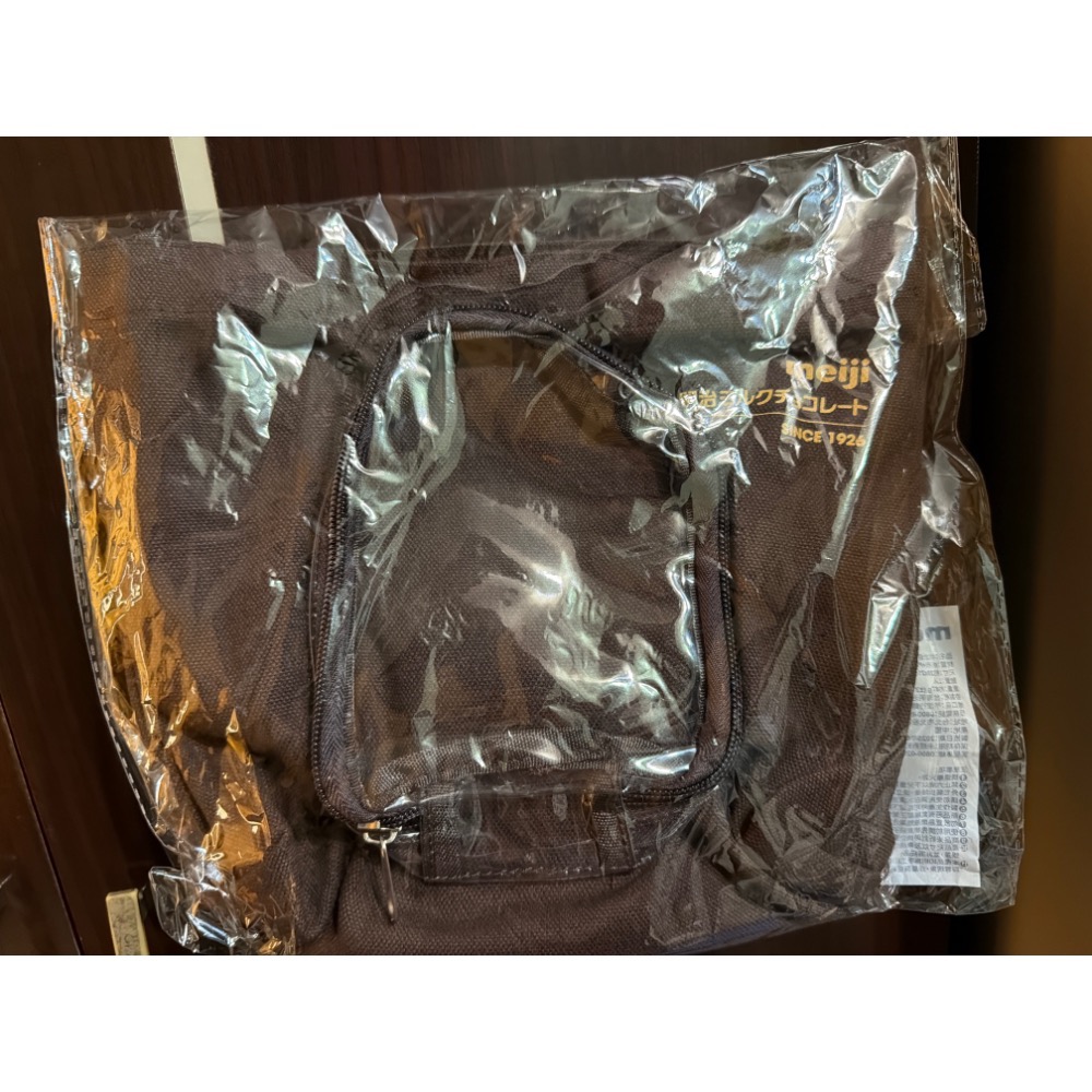 全新未拆 7-11明治經典遛娃包 溜娃包 meiji明治巧克力溜娃 獨家限定 99周年紀念 曬娃包 溜娃袋 提袋 曬娃-細節圖6