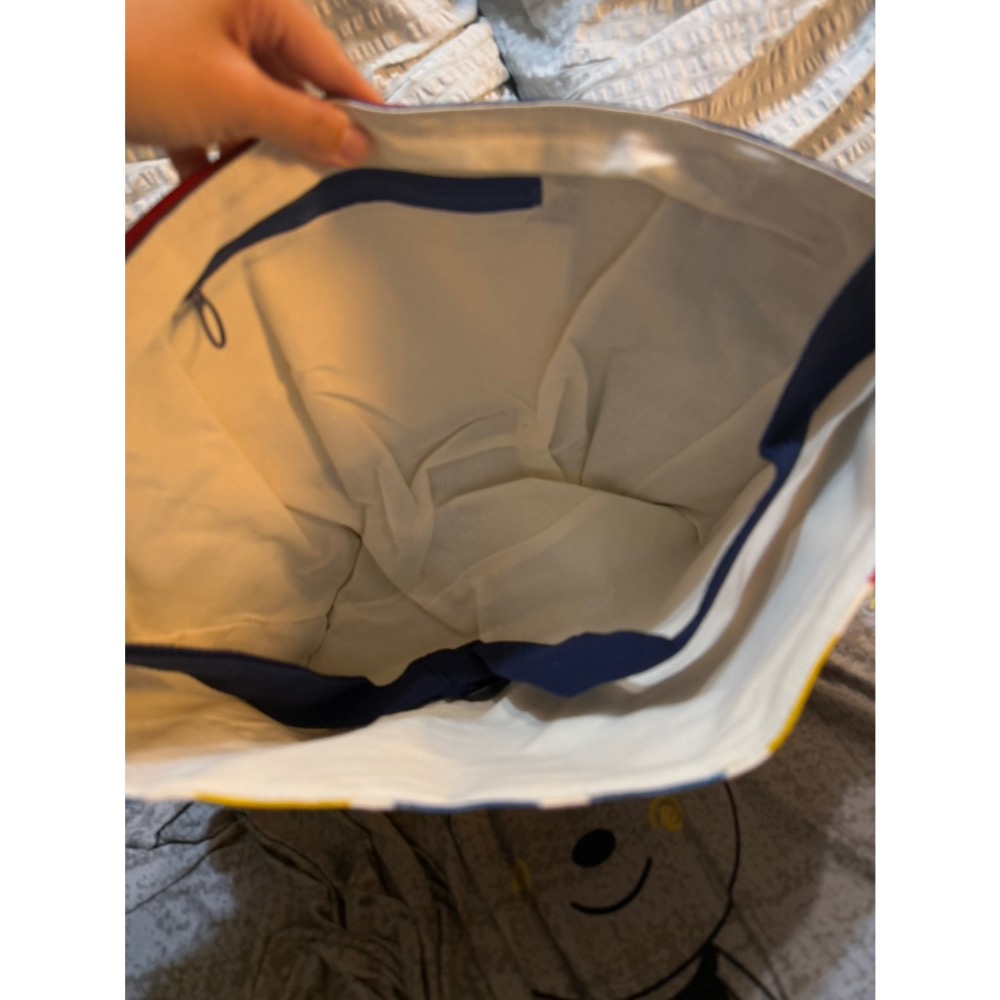 轉售 全新 Hahababy郵差包 擁抱點點包 郵差包 隨身包 側背包 斜背包 Hahababy臺灣製造 手作包 包包-細節圖3