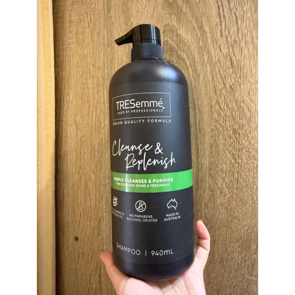 單瓶拆售 全新現貨 好市多代購TRESemme‘ 維他命C深層清潔洗髮精 洗髮精 洗髮露 940ml 澳洲製 洗髮 清潔-規格圖6