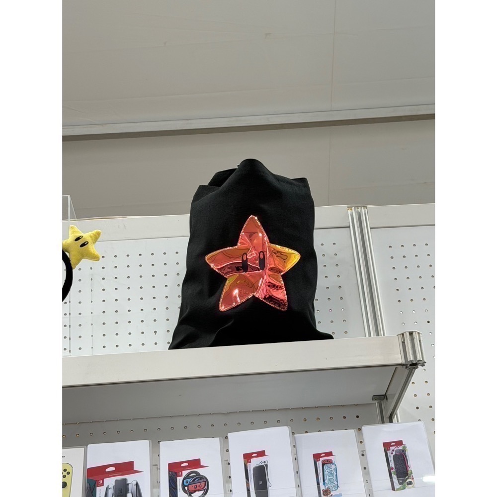 現貨 2026台灣燈會 x 超級瑪利歐 無敵星發亮髮箍/托特包/摺疊購物袋 限定商品 Mario 無敵星星 蘑菇 幽靈-細節圖2