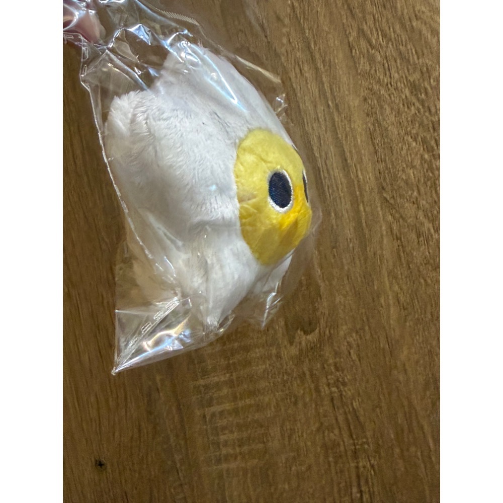 全新現貨 嘉義玩偶工廠 荷包蛋吊飾火雞肉飯玩偶配菜 荷包蛋 娃娃 雞肉飯配件 鑰匙圈 掛飾 玩偶 太陽蛋 包包配件-細節圖3