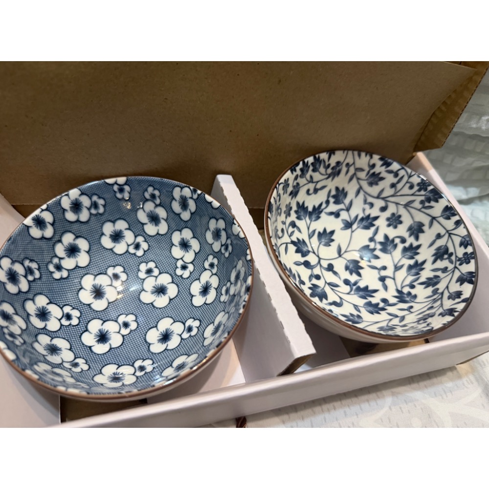 全新 Dashiang陶瓷飯碗二入組 瓷碗碗 飯碗 碗 小碗 餐具 中國製 碗 湯碗 食物碗-細節圖2