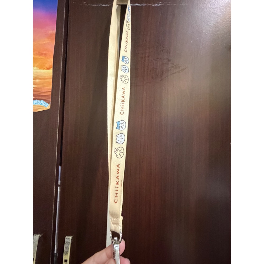 二手 無包裝 吉伊卡哇CHiiKAWA掛繩 證件掛繩 頸掛繩 識別證掛繩 掛繩 頸部掛繩 掛鈎 吉伊卡哇-細節圖4