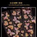 花花蝴蝶鐳射燙金防水貼紙 maylee-規格圖11