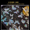 花花蝴蝶鐳射燙金防水貼紙 maylee-規格圖11