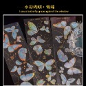 花花蝴蝶鐳射燙金防水貼紙 maylee-規格圖11