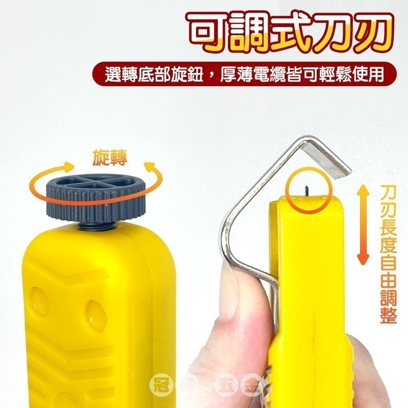 電纜剝皮器 可換刀刃 8~28mm 銅線 電纜 剪切 電纜剝線鉗 剝線器 電源線 剝線鉗 剝皮鉗 脫皮鉗 【冠騰五金】-細節圖4
