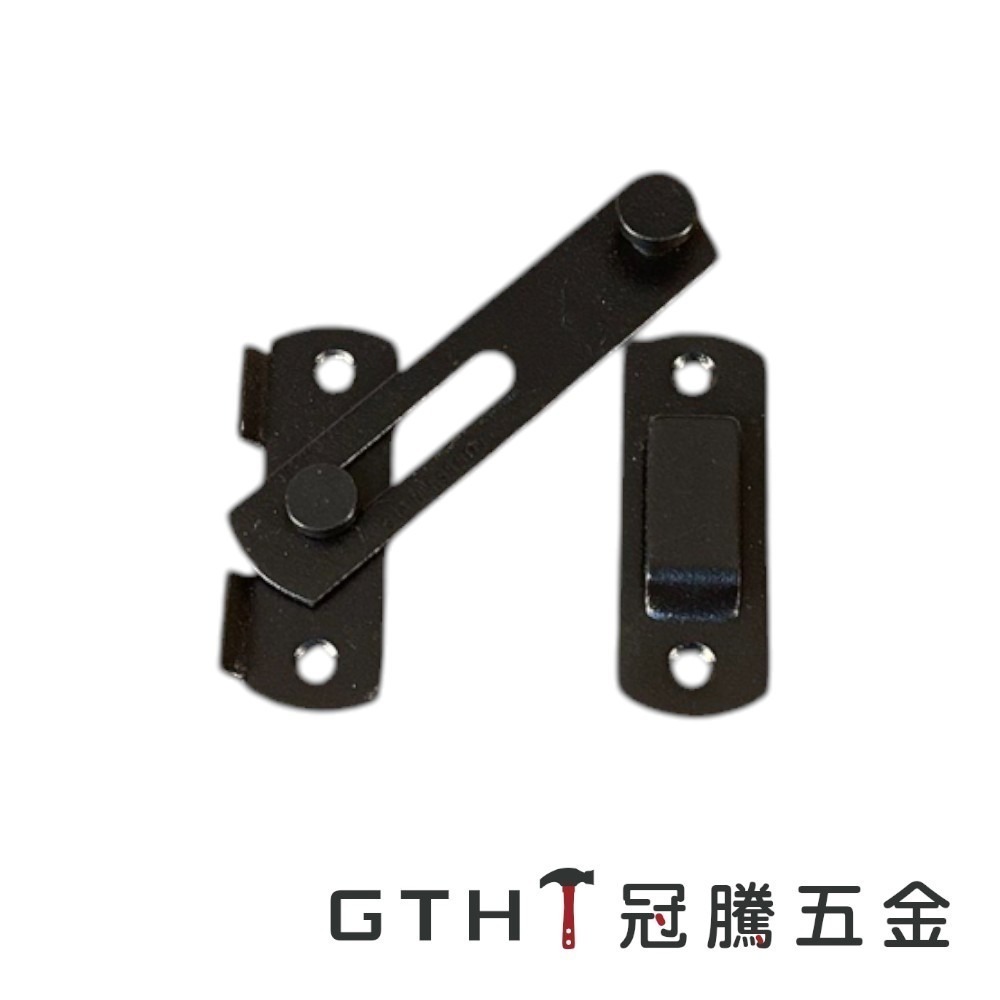 不鏽鋼門扣 門閂 防盜扣 安全扣 門鎖 房門門扣 扣鎖 鎖扣 閂門扣 門栓 門扣 輔助鎖 白鐵【GTH冠騰五金】-規格圖4