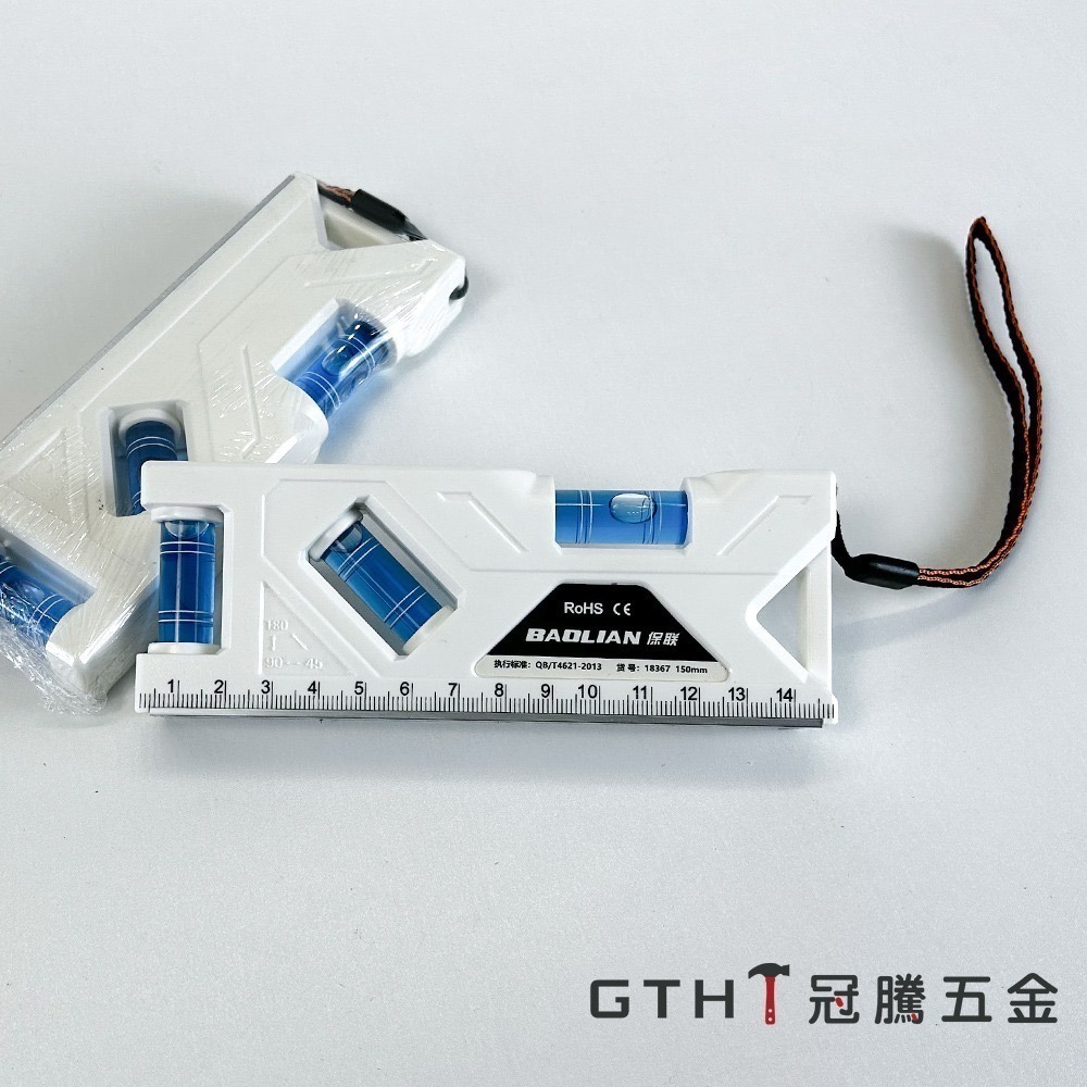攜帶式 水平尺 迷你 強磁 高精度 平衡尺 工程測量 靠尺 木工 天花板 模板 鐵工 【GTH冠騰五金】-細節圖2