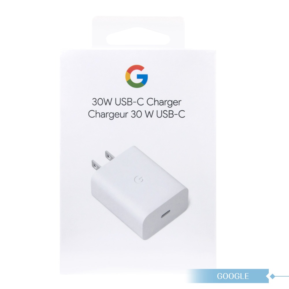 Google 原廠 30W USB-C 快充充電器 - 白 / Pixel 6系列【公司貨】-細節圖2