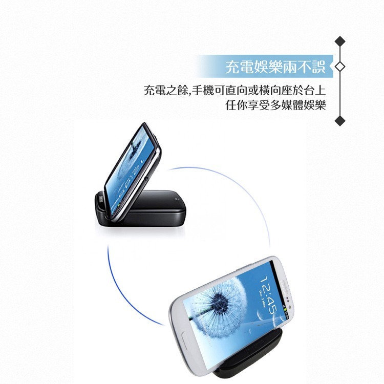 Samsung三星Galaxy S3_2100mAh原廠組合包(電池+座充套裝)手機充電器【平行輸入-全新盒裝】-細節圖5